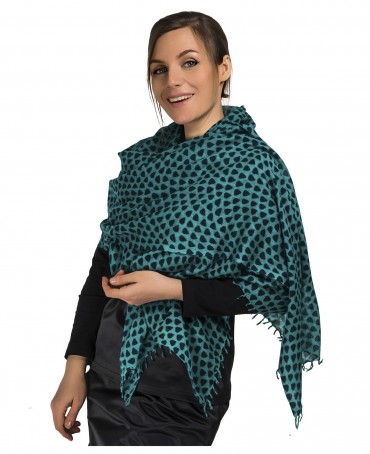 Палантин Женский W40-MOSAIQUE/EMERAUDE